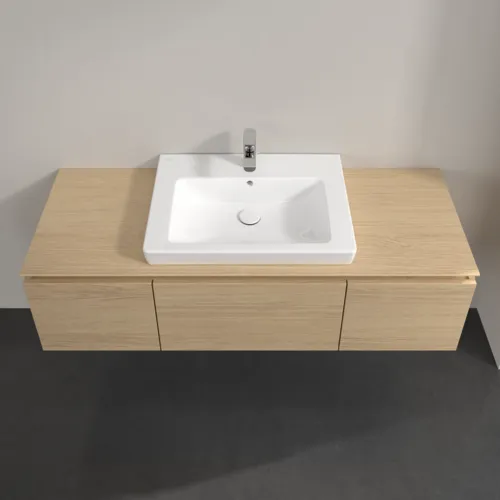 Bild von VILLEROY BOCH Legato Waschbeckenunterschrank, 3 Auszüge, 1200 x 380 x 500 mm, Nordic Oak / Nordic Oak #B68200VJ