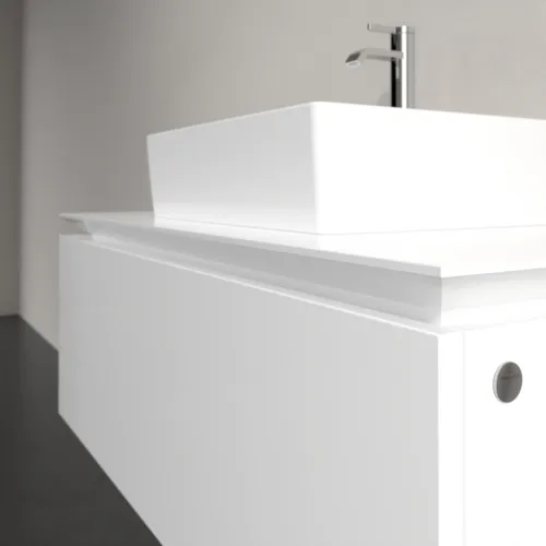 Bild von VILLEROY BOCH Legato Waschbeckenunterschrank, 1 Auszug, 1000 x 380 x 500 mm, Glossy White / Glossy White #B60300DH