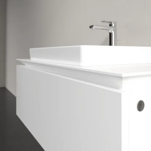 Bild von VILLEROY BOCH Legato Waschbeckenunterschrank, 1 Auszug, 1000 x 380 x 500 mm, White Matt / White Matt #B68000MS