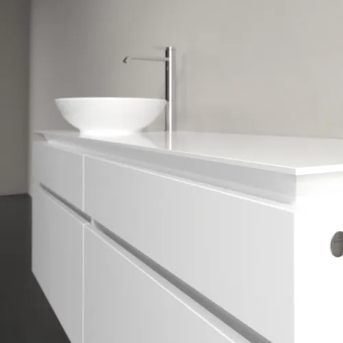 Bild von VILLEROY BOCH Legato Waschbeckenunterschrank, 4 Auszüge, 1400 x 550 x 500 mm, Glossy White / Glossy White #B58800DH