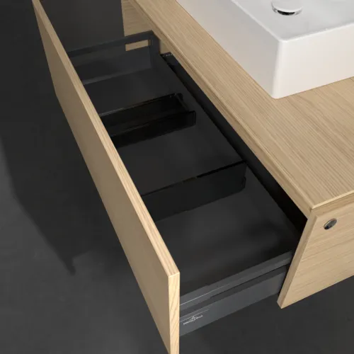 Bild von VILLEROY BOCH Legato Waschbeckenunterschrank, mit Beleuchtung, 1 Auszug, 1000 x 380 x 500 mm, Nordic Oak / Nordic Oak #B603L0VJ