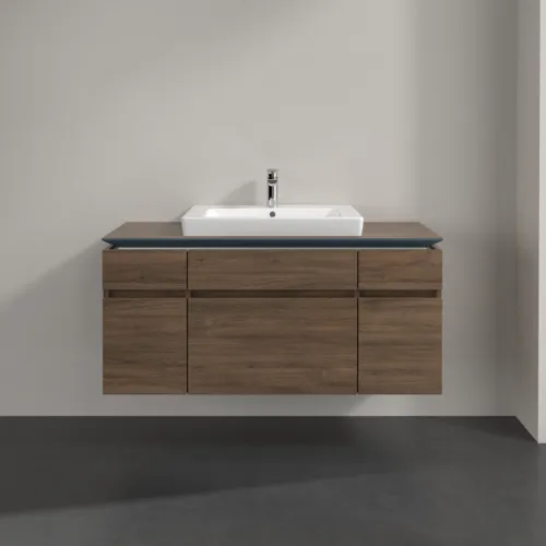 VILLEROY BOCH Legato Waschbeckenunterschrank, 5 Auszüge, 1200 x 550 x 500 mm, Arizona Oak / Arizona Oak #B68300VH, Bild 3