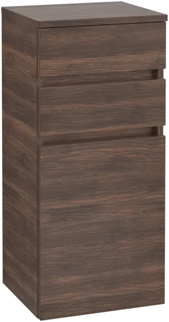 VILLEROY BOCH Legato Side cabinet, 1 door, 2 drawers, 400 x 870 x 350 mm, Arizona Oak / Arizona Oak #B72800VH resmi