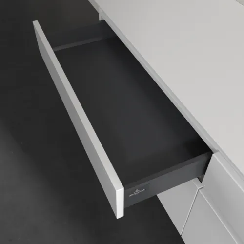 Bild von VILLEROY BOCH Legato Waschbeckenunterschrank, mit Beleuchtung, 4 Auszüge, 1600 x 550 x 500 mm, Glossy White / Glossy White #B598L0DH