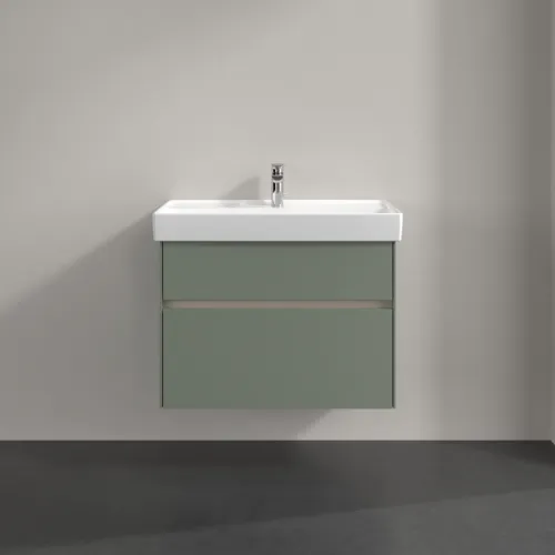 Bild von VILLEROY BOCH Collaro Waschbeckenunterschrank, 2 Auszüge, 754 x 546 x 444 mm, Soft Green #C01000AF
