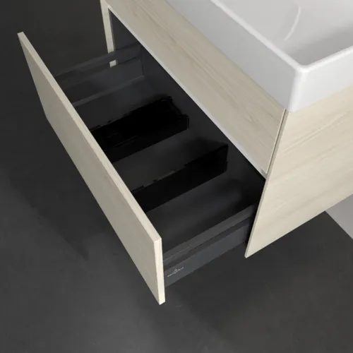 Bild von VILLEROY BOCH Collaro Waschbeckenunterschrank, 2 Auszüge, 754 x 546 x 444 mm, White Oak #C01000AA