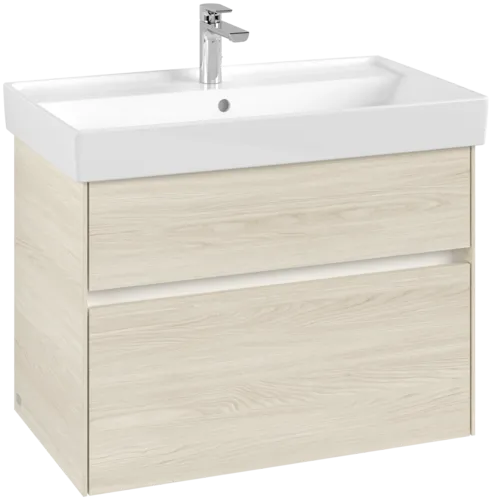 VILLEROY BOCH Collaro Vanity unit, 2 pull-out compartments, 754 x 546 x 444 mm, White Oak #C01000AA resmi