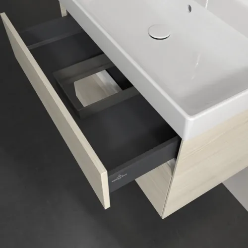 Bild von VILLEROY BOCH Collaro Waschbeckenunterschrank, 2 Auszüge, 754 x 546 x 444 mm, White Oak #C01000AA