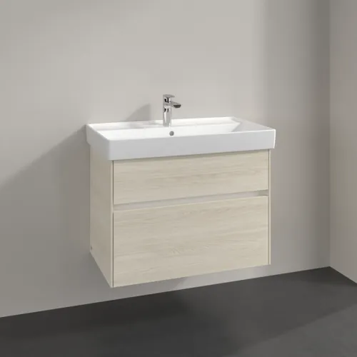 Bild von VILLEROY BOCH Collaro Waschbeckenunterschrank, 2 Auszüge, 754 x 546 x 444 mm, White Oak #C01000AA