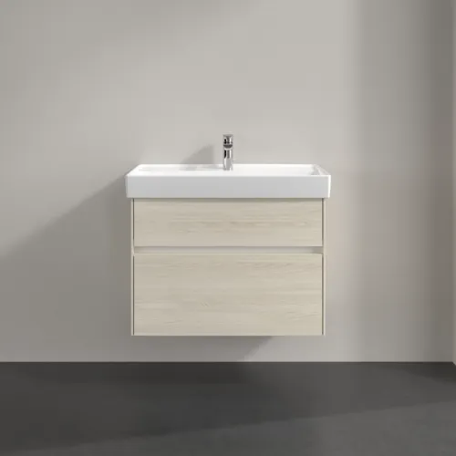 Bild von VILLEROY BOCH Collaro Waschbeckenunterschrank, 2 Auszüge, 754 x 546 x 444 mm, White Oak #C01000AA