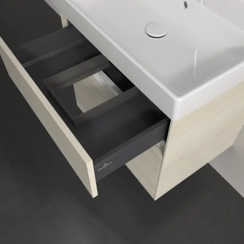 Bild von VILLEROY BOCH Collaro Waschbeckenunterschrank, 2 Auszüge, 604 x 546 x 444 mm, White Oak #C00900AA