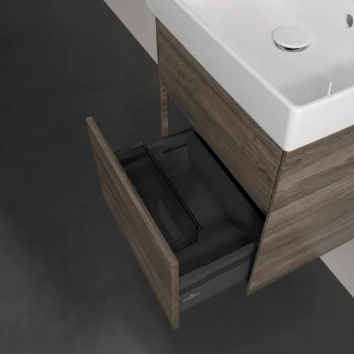 Bild von VILLEROY BOCH Collaro Waschbeckenunterschrank, 2 Auszüge, 460 x 546 x 374 mm, Stone Oak #C00600RK