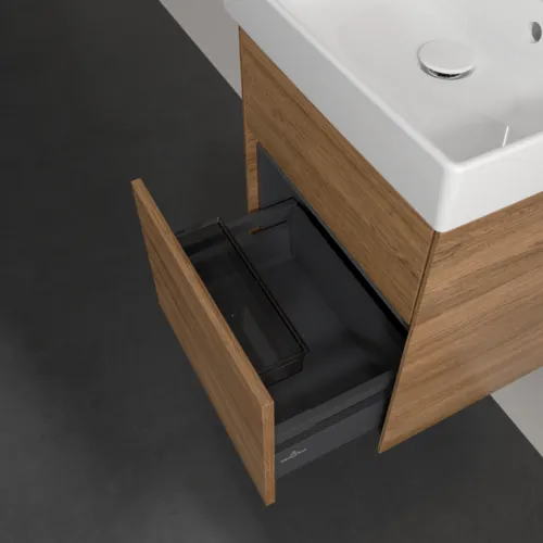 Bild von VILLEROY BOCH Collaro Waschbeckenunterschrank, 2 Auszüge, 460 x 546 x 374 mm, Kansas Oak #C00600RH