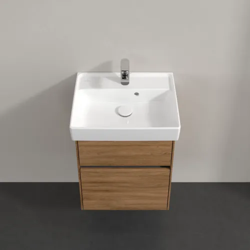 Bild von VILLEROY BOCH Collaro Waschbeckenunterschrank, 2 Auszüge, 460 x 546 x 374 mm, Kansas Oak #C00600RH