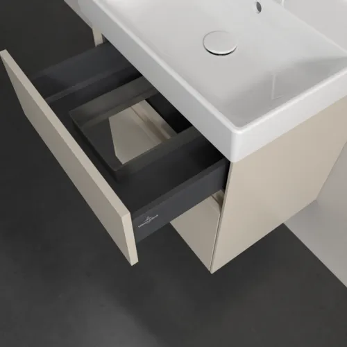 VILLEROY BOCH Collaro Waschbeckenunterschrank, 2 Auszüge, 510 x 546 x 414 mm, Cashmere Grey #C00700VN, Bild 7