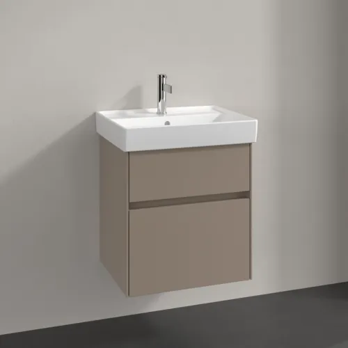 Bild von VILLEROY BOCH Collaro Waschbeckenunterschrank, 2 Auszüge, 510 x 546 x 414 mm, Taupe #C00700VM