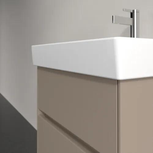 Bild von VILLEROY BOCH Collaro Waschbeckenunterschrank, 2 Auszüge, 510 x 546 x 414 mm, Taupe #C00700VM