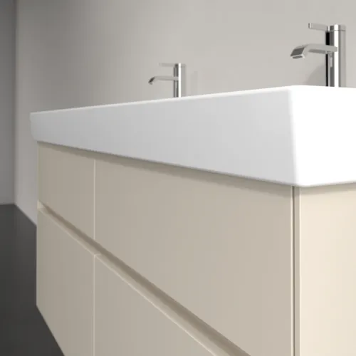 Bild von VILLEROY BOCH Collaro Waschbeckenunterschrank, mit Beleuchtung, 4 Auszüge, 1154 x 546 x 444 mm, Cashmere Grey #C012B0VN