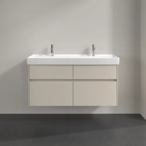 Bild von VILLEROY BOCH Collaro Waschbeckenunterschrank, mit Beleuchtung, 4 Auszüge, 1154 x 546 x 444 mm, Cashmere Grey #C012B0VN