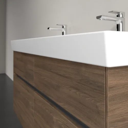Bild von VILLEROY BOCH Collaro Waschbeckenunterschrank, mit Beleuchtung, 4 Auszüge, 1154 x 546 x 444 mm, Arizona Oak #C012B0VH