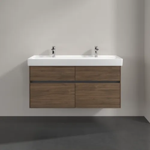 Bild von VILLEROY BOCH Collaro Waschbeckenunterschrank, mit Beleuchtung, 4 Auszüge, 1154 x 546 x 444 mm, Arizona Oak #C012B0VH