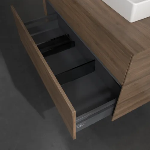 Bild von VILLEROY BOCH Collaro Waschbeckenunterschrank, 2 Auszüge, 1000 x 548 x 500 mm, Arizona Oak / Arizona Oak #C01500VH