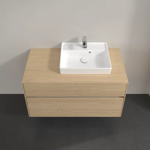 VILLEROY BOCH Collaro Waschbeckenunterschrank, 2 Auszüge, 1000 x 548 x 500 mm, Nordic Oak / Nordic Oak #C01500VJ, Bild 4