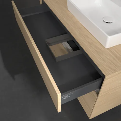 VILLEROY BOCH Collaro Waschbeckenunterschrank, 2 Auszüge, 1000 x 548 x 500 mm, Nordic Oak / Nordic Oak #C01500VJ, Bild 7