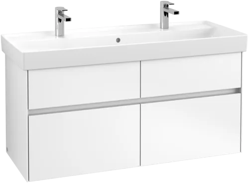 Picture of VILLEROY BOCH Collaro Vanity unit, 4 pull-out compartments, 1154 x 546 x 444 mm, White Matt #C01200MS