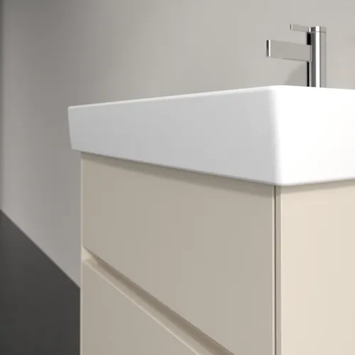 Bild von VILLEROY BOCH Collaro Waschbeckenunterschrank, 2 Auszüge, 554 x 546 x 444 mm, Cashmere Grey #C00800VN