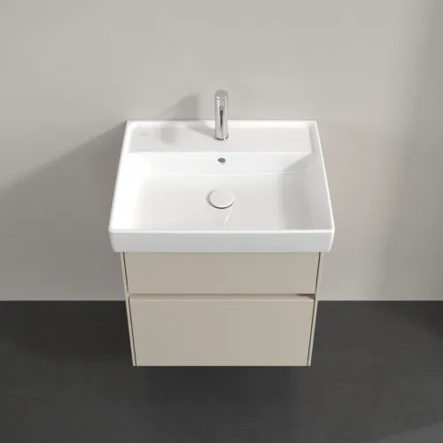 Bild von VILLEROY BOCH Collaro Waschbeckenunterschrank, 2 Auszüge, 554 x 546 x 444 mm, Cashmere Grey #C00800VN