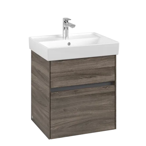VILLEROY BOCH Collaro Vanity unit, 2 pull-out compartments, 510 x 546 x 414 mm, Stone Oak #C00700RK resmi