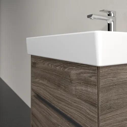 Bild von VILLEROY BOCH Collaro Waschbeckenunterschrank, 2 Auszüge, 510 x 546 x 414 mm, Stone Oak #C00700RK