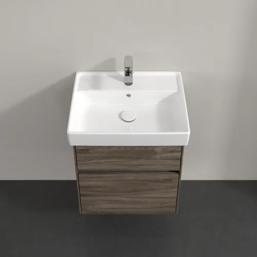 Bild von VILLEROY BOCH Collaro Waschbeckenunterschrank, 2 Auszüge, 510 x 546 x 414 mm, Stone Oak #C00700RK