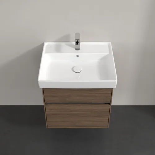 Bild von VILLEROY BOCH Collaro Waschbeckenunterschrank, 2 Auszüge, 554 x 546 x 444 mm, Arizona Oak #C00800VH
