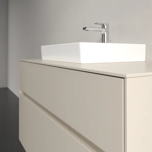 Bild von VILLEROY BOCH Collaro Waschbeckenunterschrank, 2 Auszüge, 1000 x 548 x 500 mm, Cashmere Grey / Cashmere Grey #C01400VN