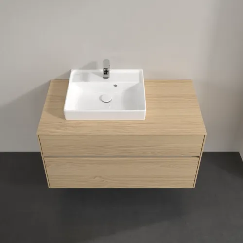 Bild von VILLEROY BOCH Collaro Waschbeckenunterschrank, 2 Auszüge, 1000 x 548 x 500 mm, Nordic Oak / Nordic Oak #C01400VJ