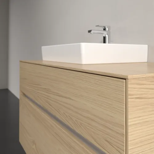 Bild von VILLEROY BOCH Collaro Waschbeckenunterschrank, 2 Auszüge, 1000 x 548 x 500 mm, Nordic Oak / Nordic Oak #C01400VJ