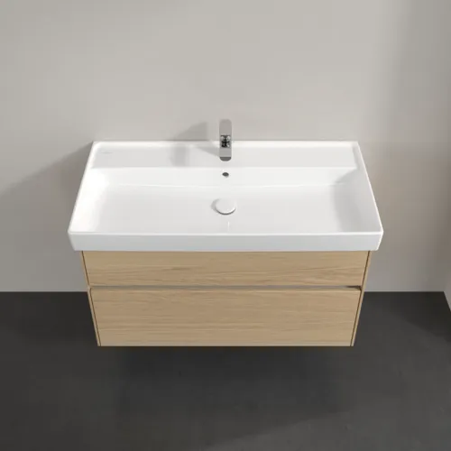 Obrázek VILLEROY BOCH Toaletní skříňka Collaro, s osvětlením, 2 výsuvy, 954 x 546 x 444 mm, severský dub #C011B0VJ