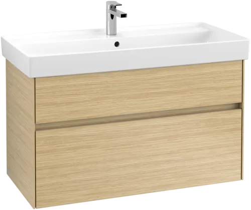 Picture of VILLEROY BOCH Collaro Vanity unit, with lighting, 2 pull-out compartments, 954 x 546 x 444 mm, Nordic Oak #C011B0VJ