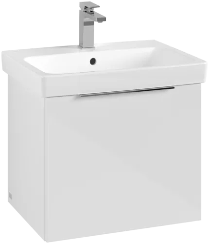 VILLEROY BOCH Architectura Vanity unit, 1 pull-out compartment, 550 x 470 x 438 mm, White #B88700VS resmi