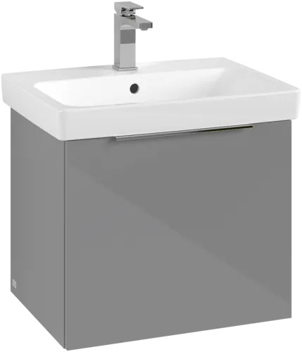 VILLEROY BOCH Architectura Vanity unit, 1 pull-out compartment, 550 x 470 x 438 mm, Grey #B88700VT resmi