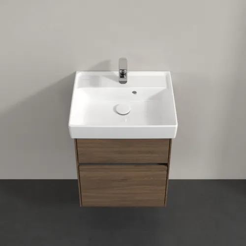 Bild von VILLEROY BOCH Collaro Waschbeckenunterschrank, mit Beleuchtung, 2 Auszüge, 460 x 546 x 374 mm, Arizona Oak #C006B0VH