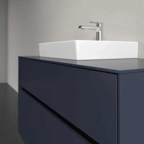 Bild von VILLEROY BOCH Collaro Waschbeckenunterschrank, mit Beleuchtung, 2 Auszüge, 1000 x 548 x 500 mm, Marine Blue / Marine Blue #C014B0VQ