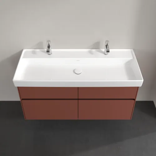VILLEROY BOCH Collaro Waschbeckenunterschrank, 4 Auszüge, 1154 x 546 x 444 mm, Wine Red #C01200AH, Bild 4