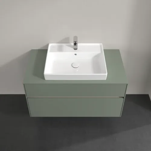 Bild von VILLEROY BOCH Collaro Waschbeckenunterschrank, 2 Auszüge, 1000 x 548 x 500 mm, Soft Green / Soft Green #C01900AF