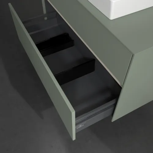 Bild von VILLEROY BOCH Collaro Waschbeckenunterschrank, 2 Auszüge, 1000 x 548 x 500 mm, Soft Green / Soft Green #C01900AF