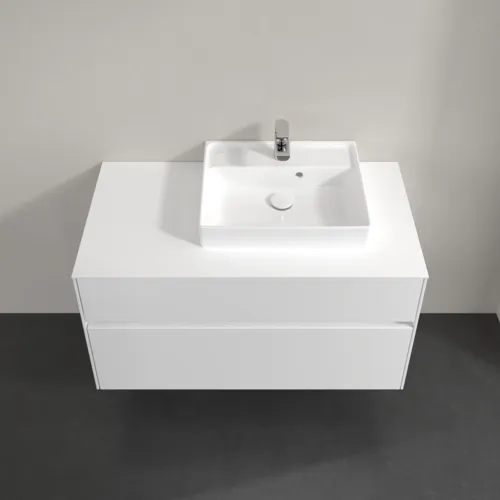 Bild von VILLEROY BOCH Collaro Waschbeckenunterschrank, 2 Auszüge, 1000 x 548 x 500 mm, White Matt / White Matt #C01500MS