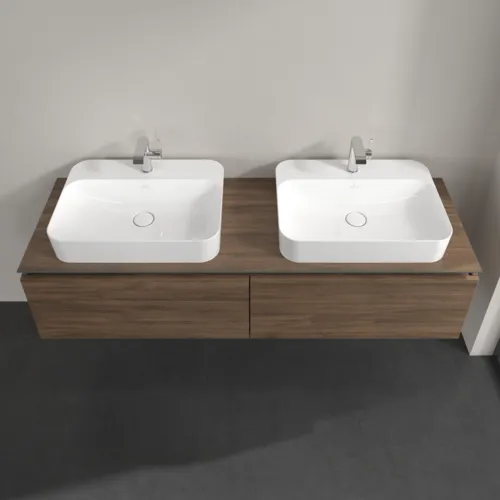 Bild von VILLEROY BOCH Legato Waschbeckenunterschrank, 2 Auszüge, 1600 x 380 x 500 mm, Arizona Oak / Arizona Oak #B76700VH
