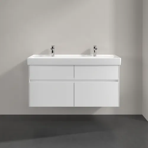Bild von VILLEROY BOCH Collaro Waschbeckenunterschrank, 4 Auszüge, 1154 x 546 x 444 mm, Glossy White #C01200DH
